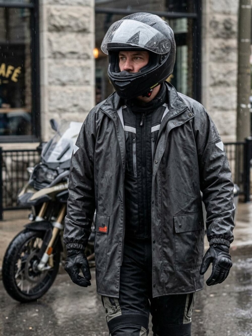 Tour Master Riding Apparel Rain Jacket